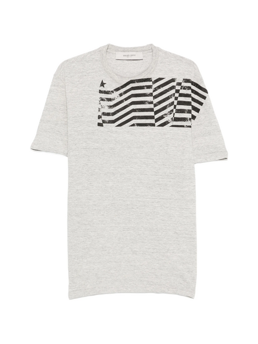 T-SHIRTS GOLDEN GOOSE GREY MELANGE