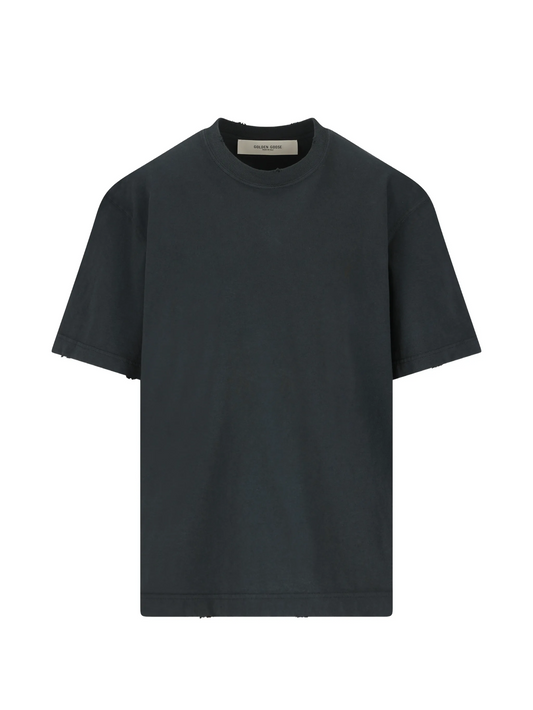 T-SHIRTS GOLDEN GOOSE WASHED BLACK