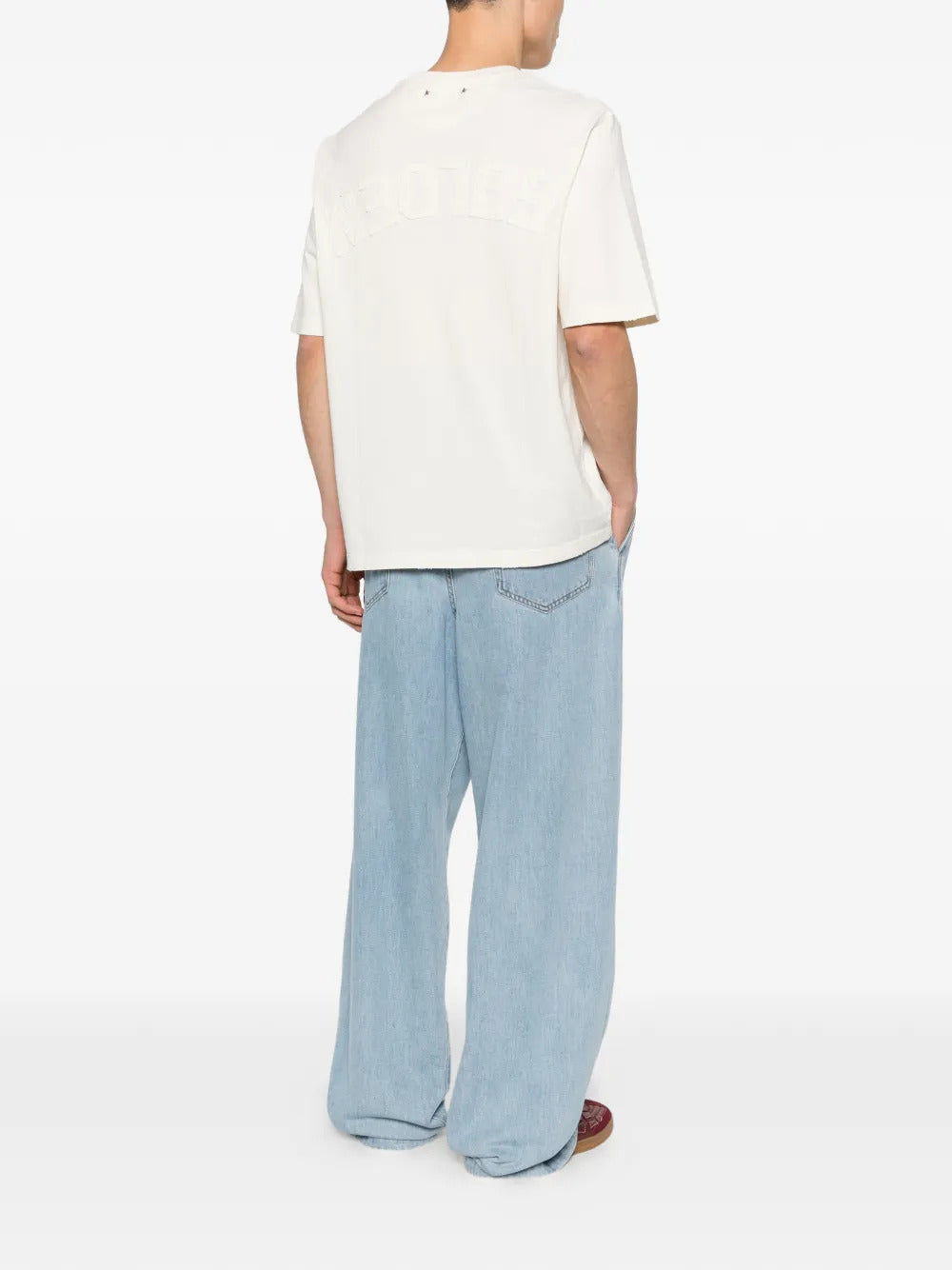 T-SHIRTS GOLDEN GOOSE HERITAGE WHITE