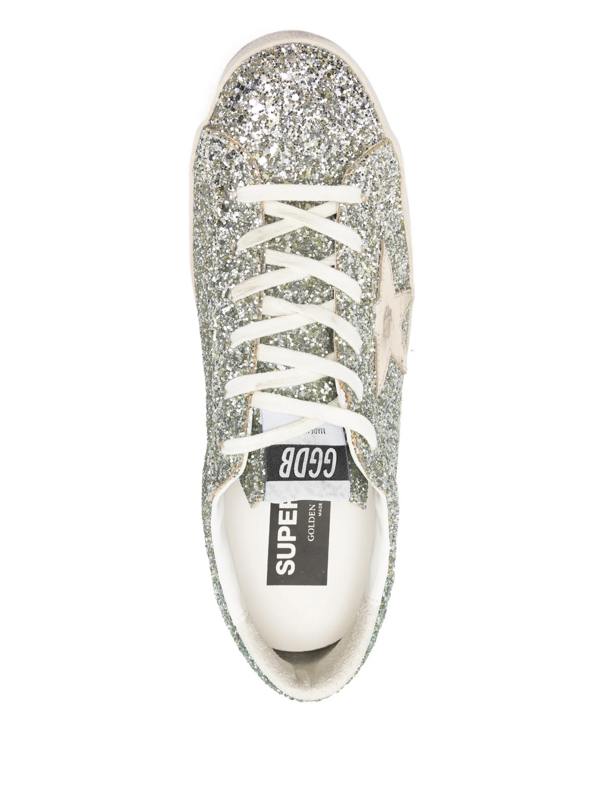 SNEAKERS GOLDEN GOOSE PLATINIUM/GREEN