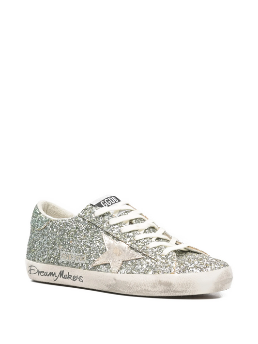 SNEAKERS GOLDEN GOOSE PLATINIUM/GREEN