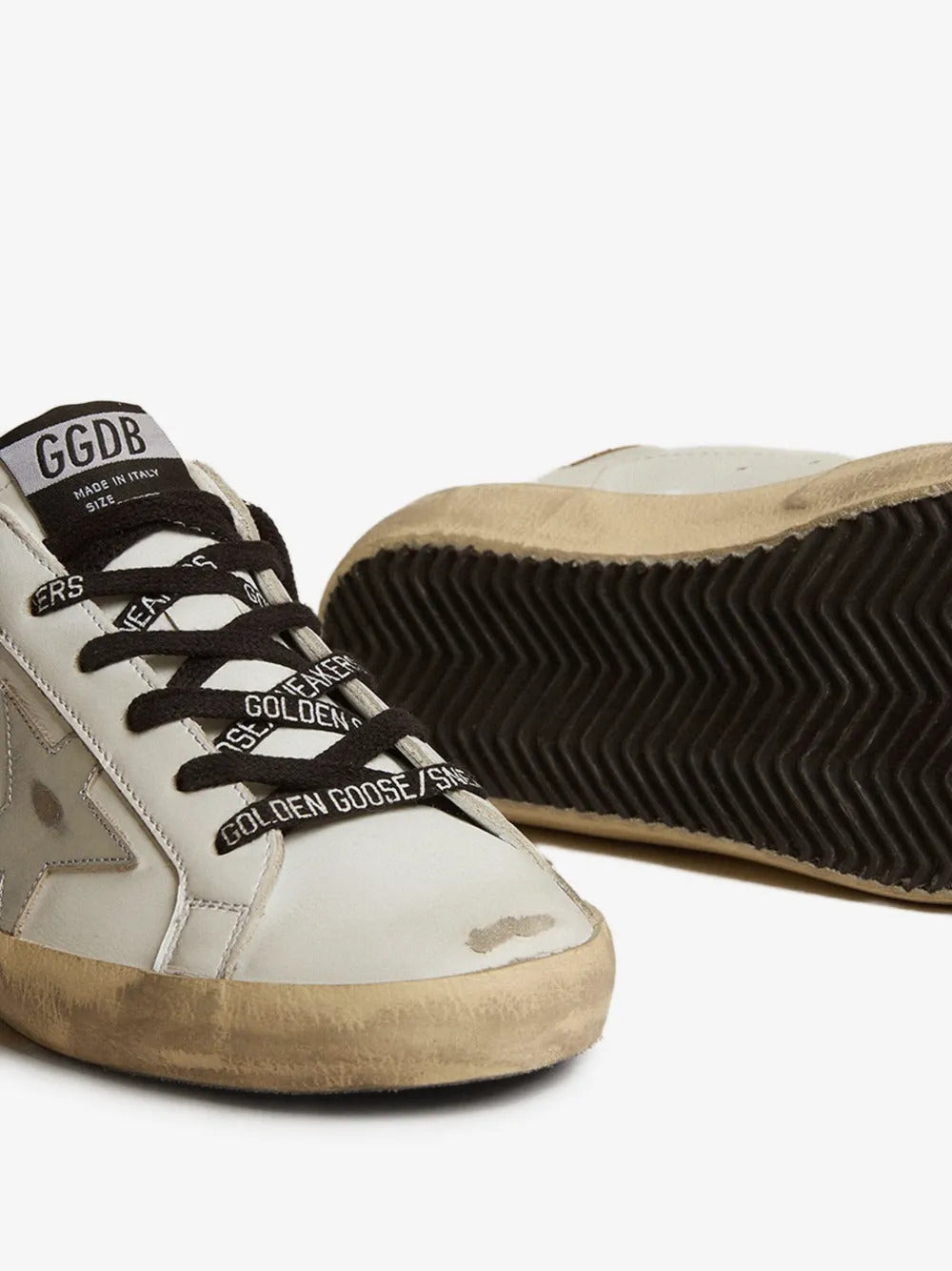 SNEAKERS GOLDEN GOOSE OPTIC WHITE/SEEDPEARL/BLACK