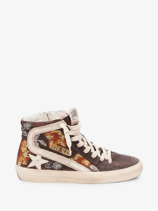 SNEAKERS GOLDEN GOOSE EBONY/MULTI/PLATI/CREAM