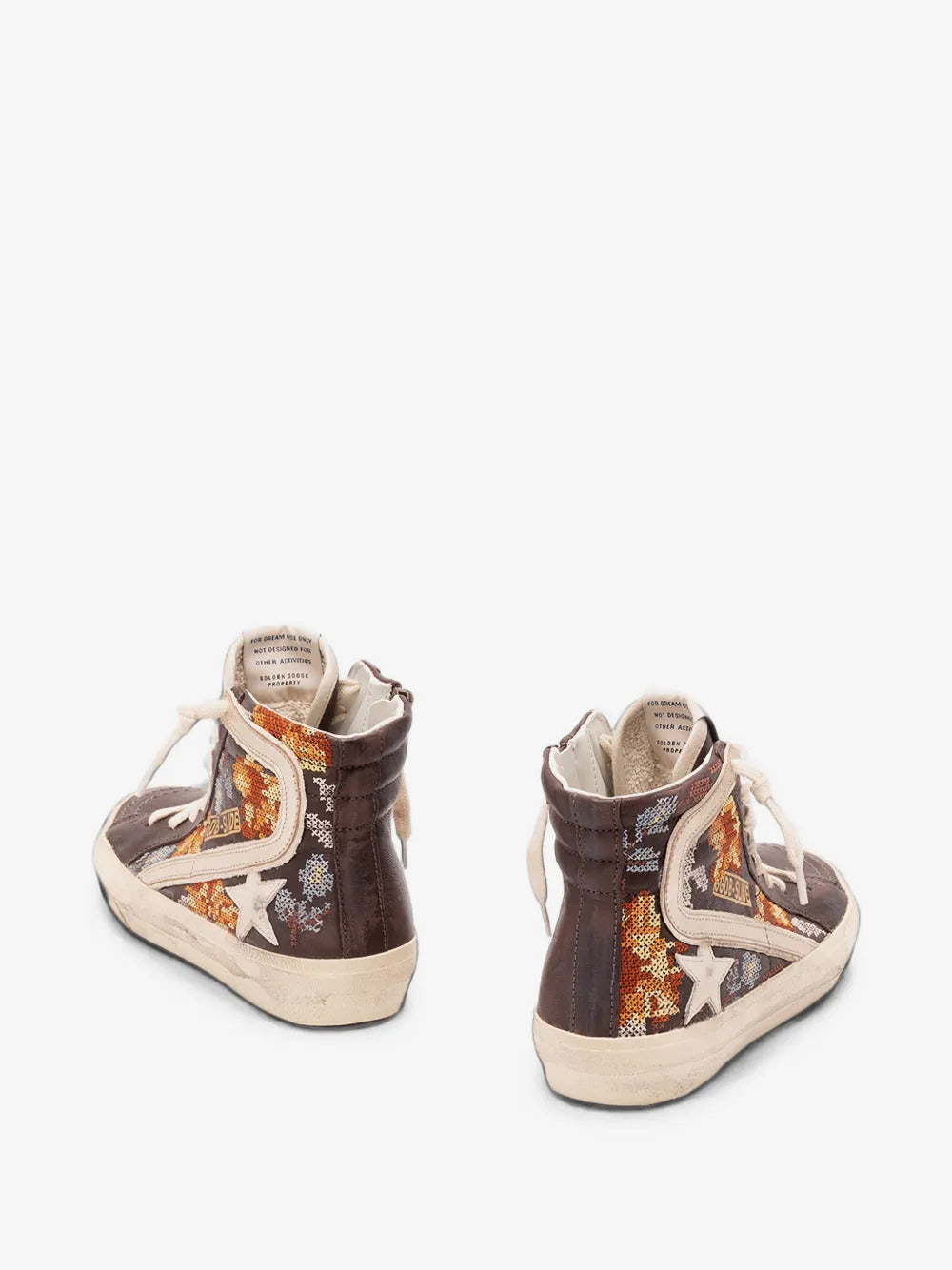 SNEAKERS GOLDEN GOOSE EBONY/MULTI/PLATI/CREAM