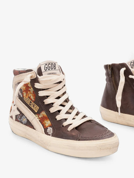 SNEAKERS GOLDEN GOOSE EBONY/MULTI/PLATI/CREAM