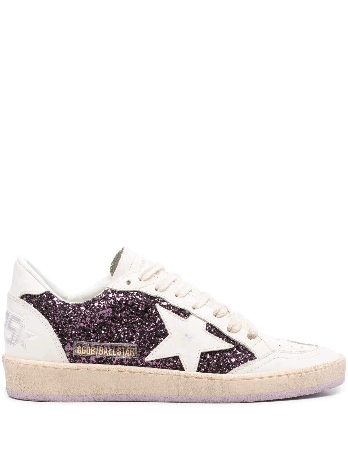 SNEAKERS GOLDEN GOOSE PURPLE / WHITE