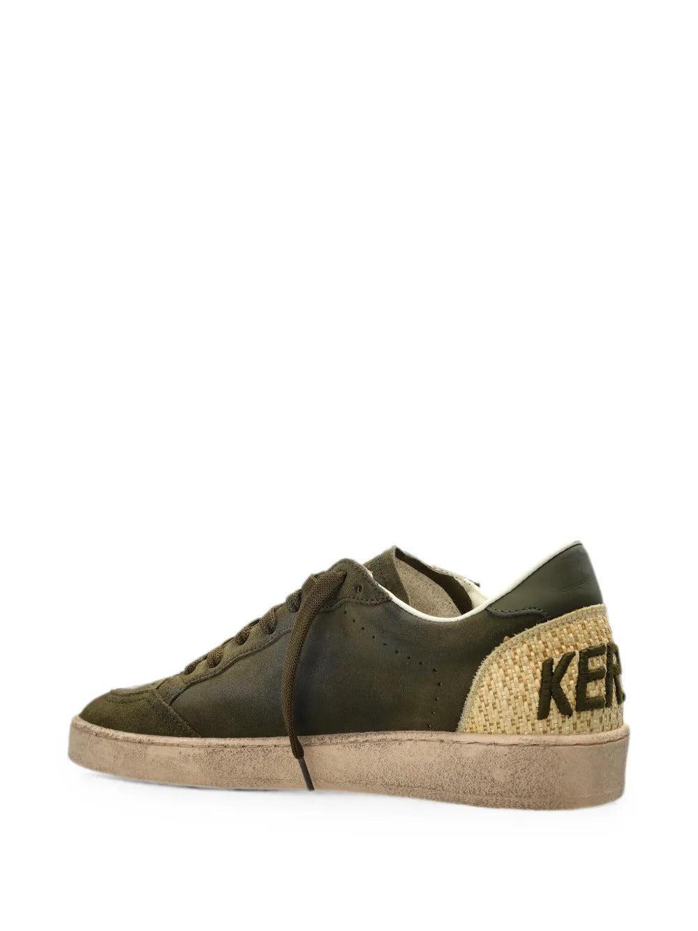 SNEAKERS GOLDEN GOOSE OLIVE GREEN/BEIGE