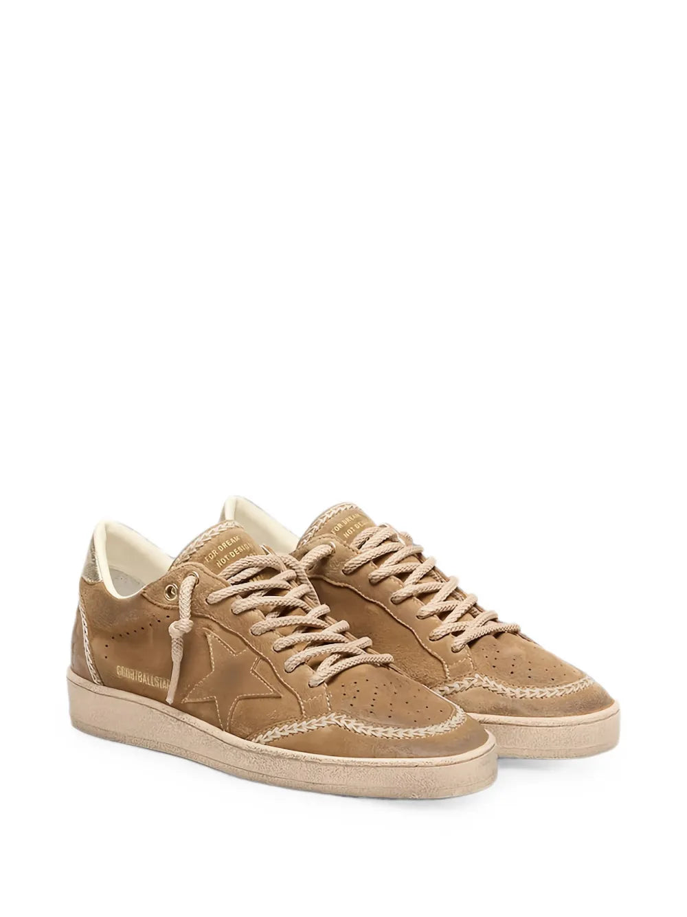 SNEAKERS GOLDEN GOOSE TOBACCO/GOLD