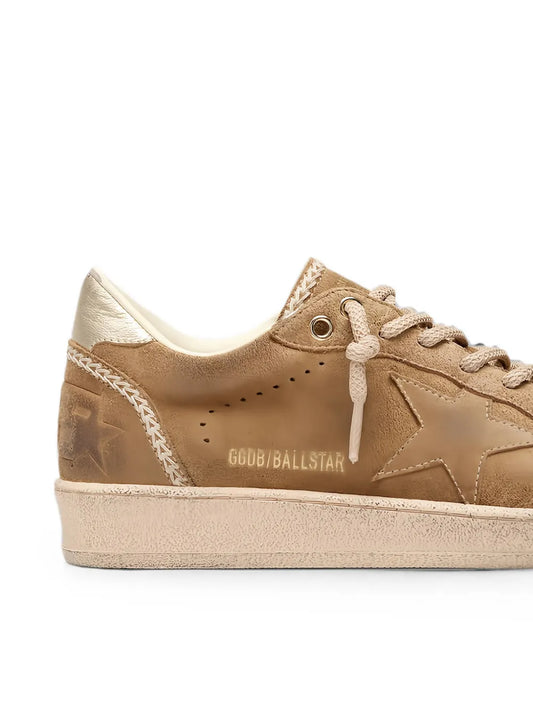 SNEAKERS GOLDEN GOOSE TOBACCO/GOLD