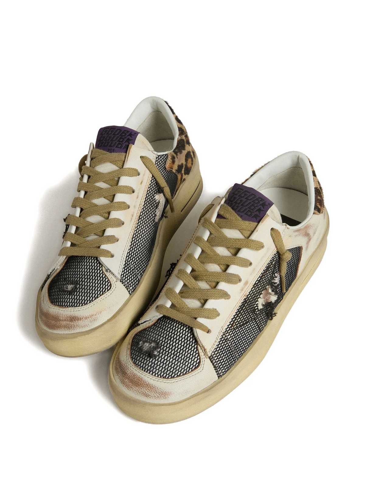 SNEAKERS GOLDEN GOOSE MACULATED/BEIGE