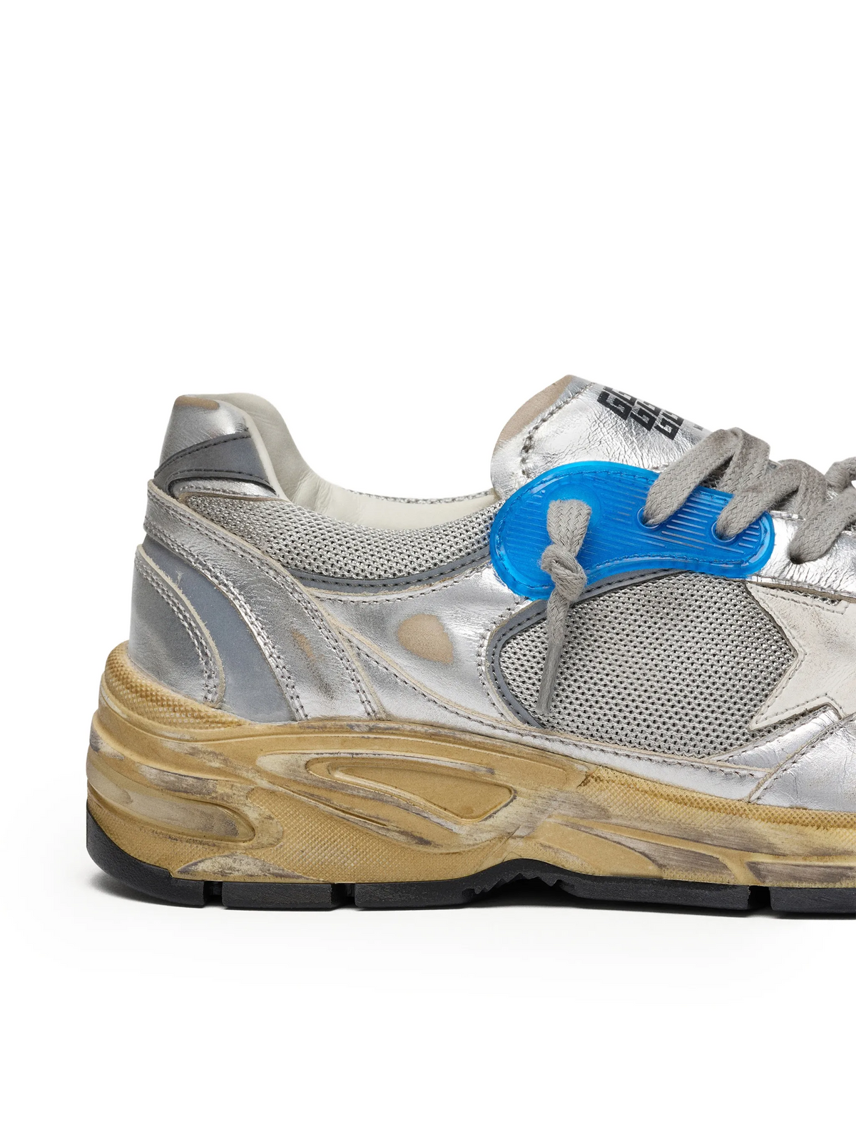 SNEAKERS GOLDEN GOOSE SILVER/WHITE