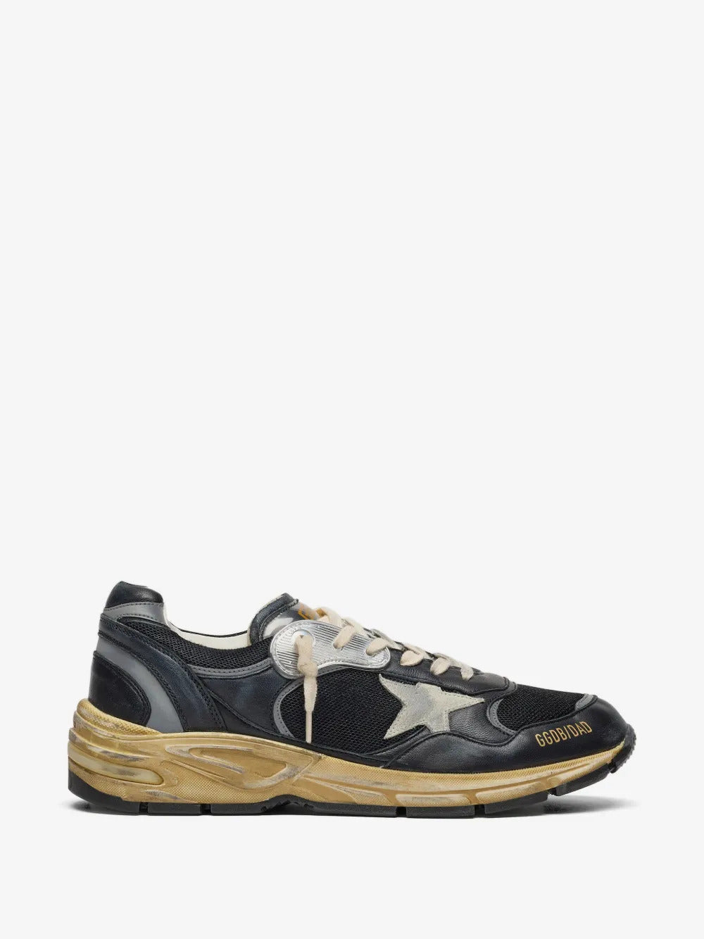 SNEAKERS GOLDEN GOOSE BLACK/SILVER/ICE