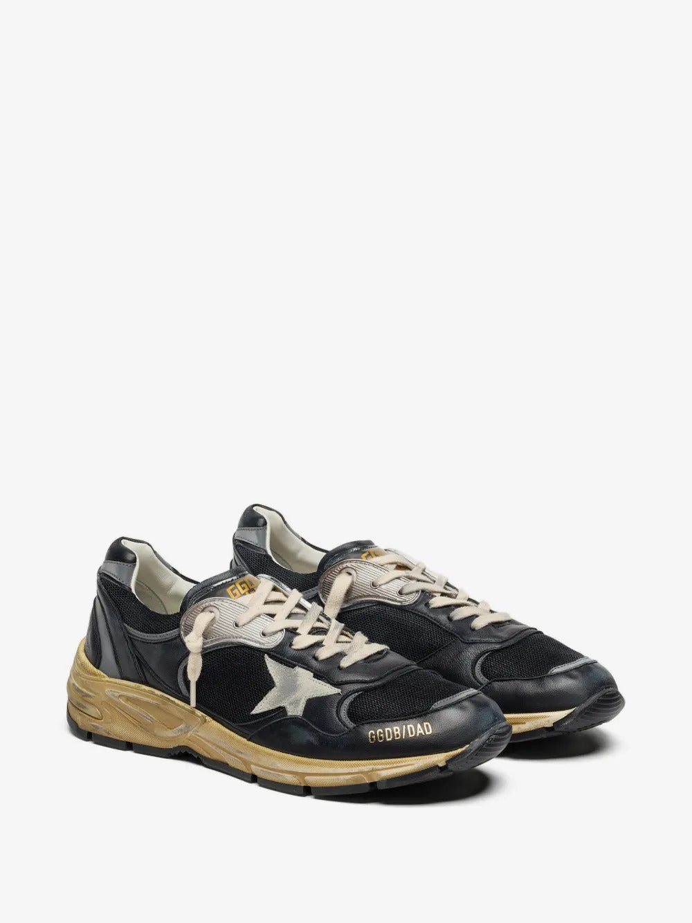 SNEAKERS GOLDEN GOOSE BLACK/SILVER/ICE
