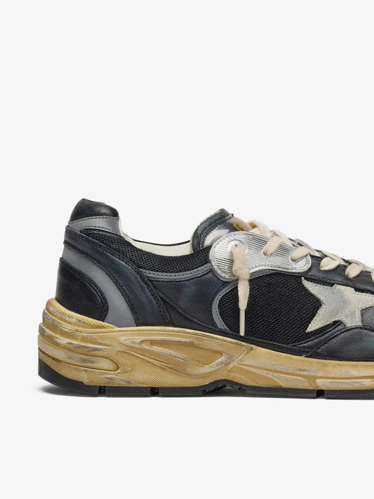 SNEAKERS GOLDEN GOOSE BLACK/SILVER/ICE