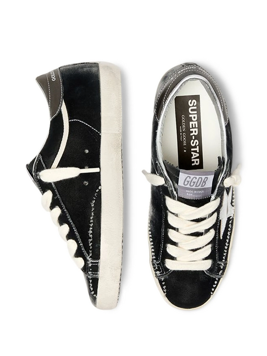 SNEAKERS GOLDEN GOOSE DARK GREY/SILVER