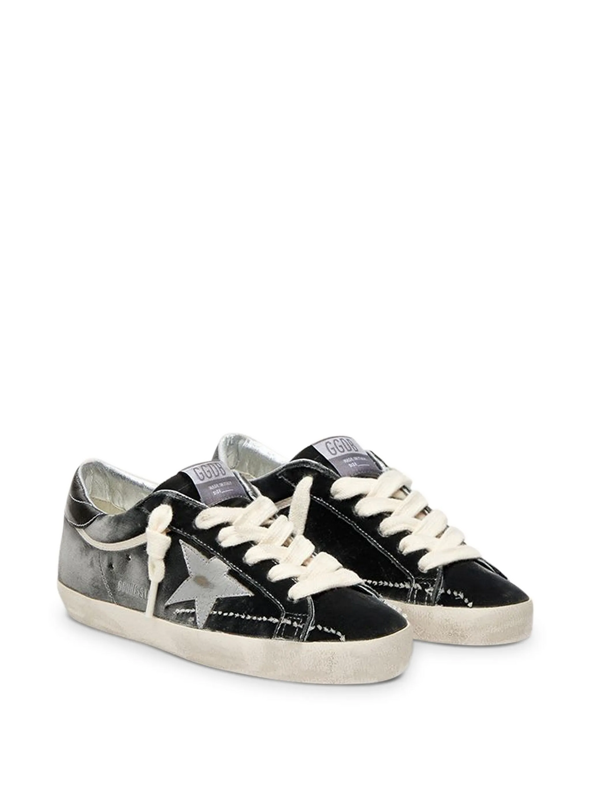 SNEAKERS GOLDEN GOOSE DARK GREY/SILVER