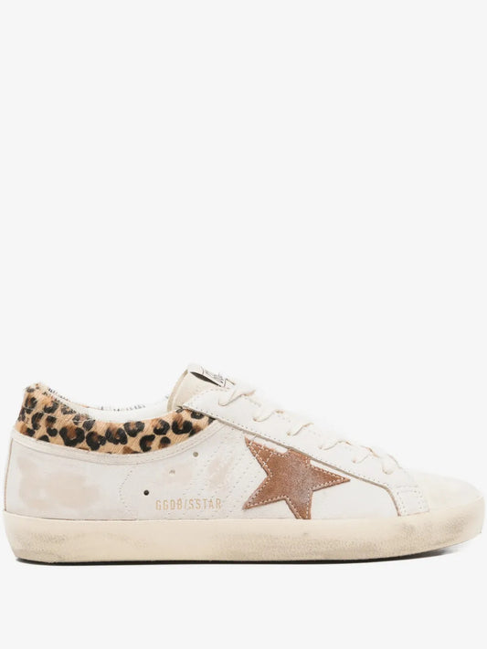 SNEAKERS GOLDEN GOOSE WIHT/BEIGE/SEEDPEARL/BROWNLEO
