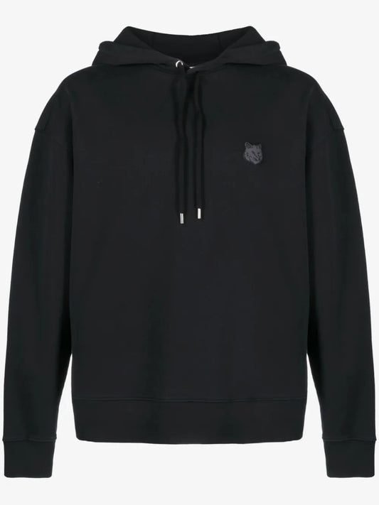 SWEATS À CAPUCHE MAISON KITSUNÉ BLACK