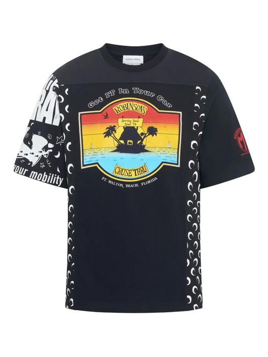 T-SHIRTS MARINE SERRE BLACK