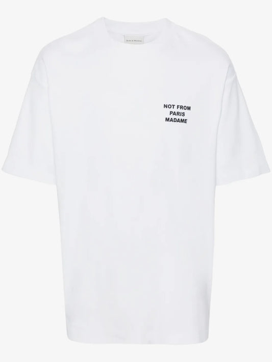 T-SHIRTS DRÔLE DE MONSIEUR OPTIC WHITE