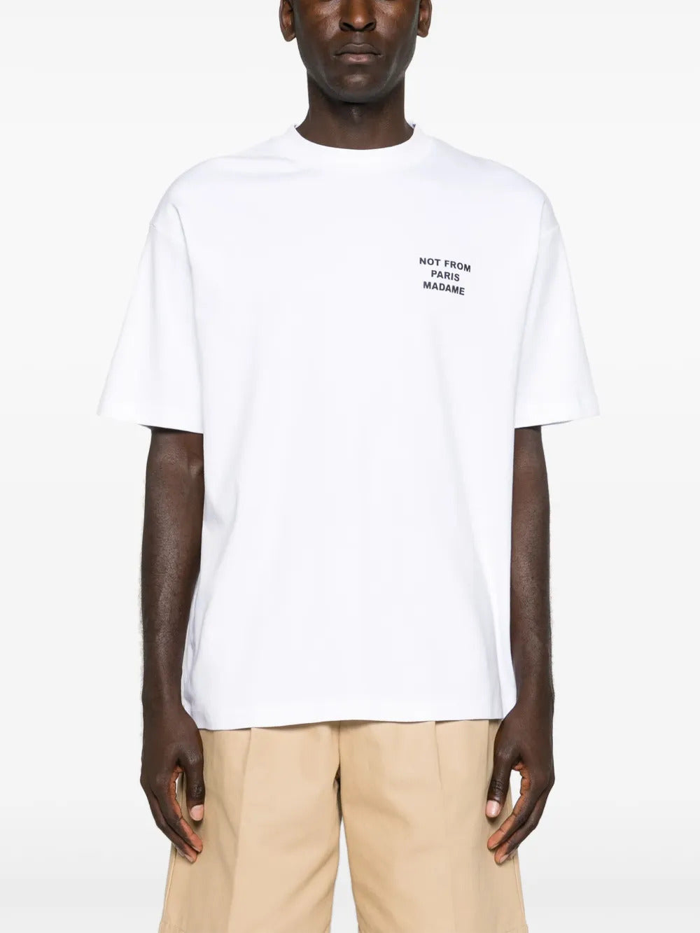 T-SHIRTS DRÔLE DE MONSIEUR OPTIC WHITE