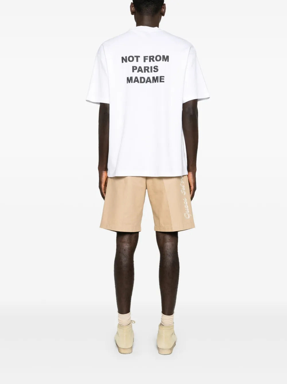 T-SHIRTS DRÔLE DE MONSIEUR OPTIC WHITE
