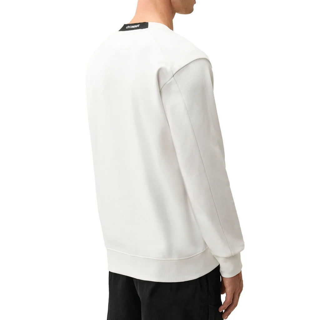 SWEATS C.P. COMPANY GAUZE WHITE