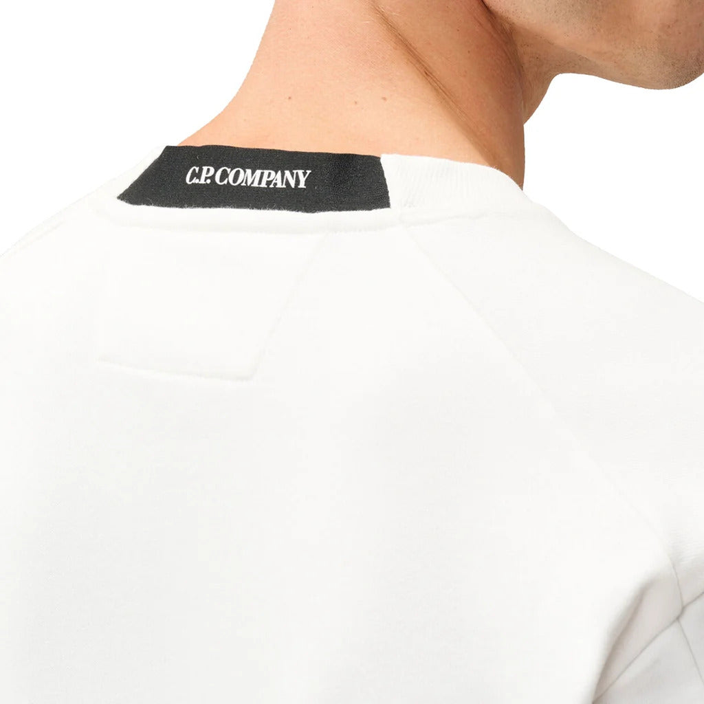 SWEATS C.P. COMPANY GAUZE WHITE