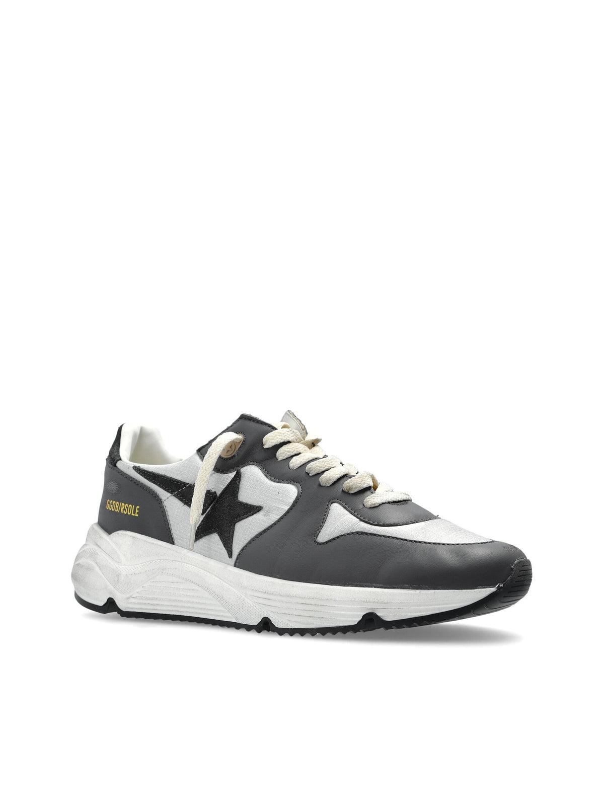 SNEAKERS GOLDEN GOOSE SILVER/EBONY/BLACK