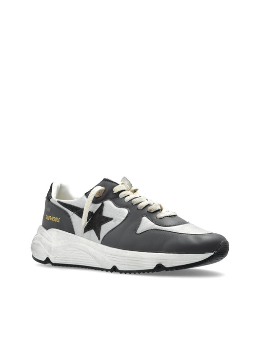 SNEAKERS GOLDEN GOOSE SILVER/EBONY/BLACK