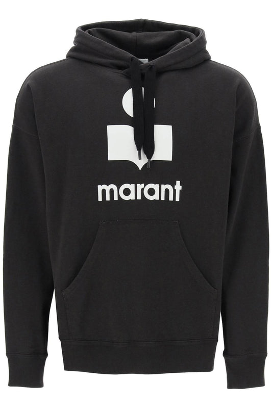 SWEATS À CAPUCHE ISABEL MARANT FADED BLACK / ECRU