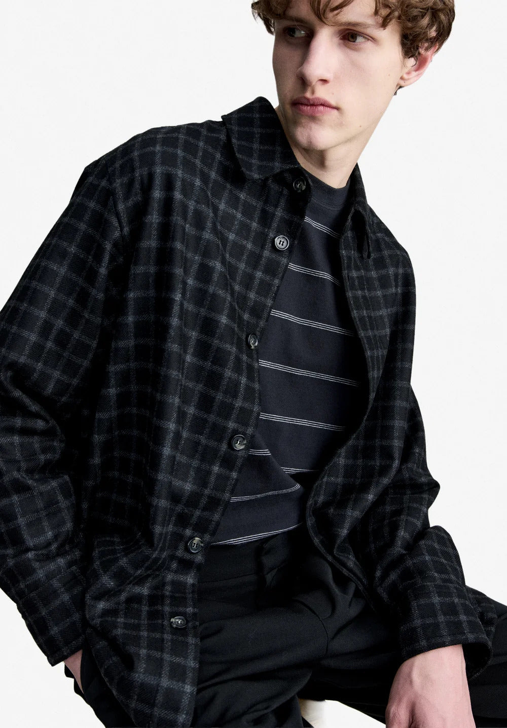 SURCHEMISES A.P.C. BLACK