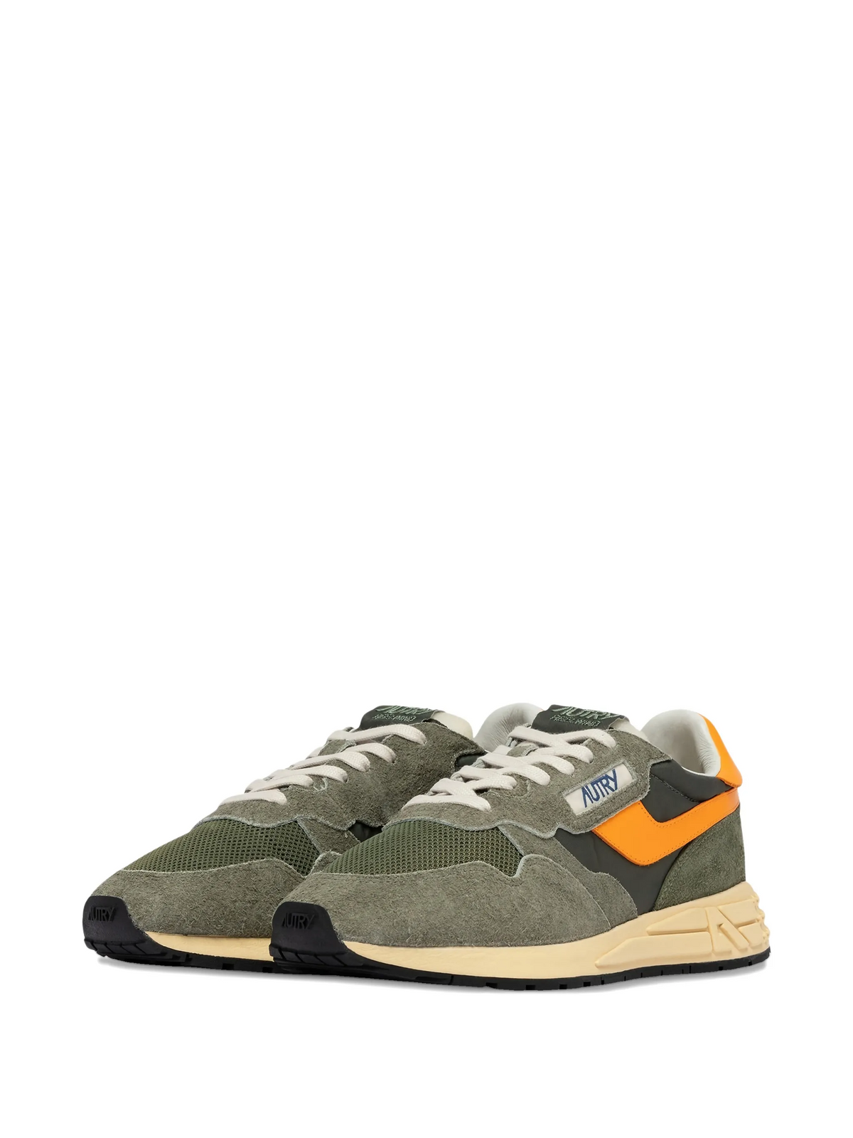 SNEAKERS AUTRY SGRN/ORGFL