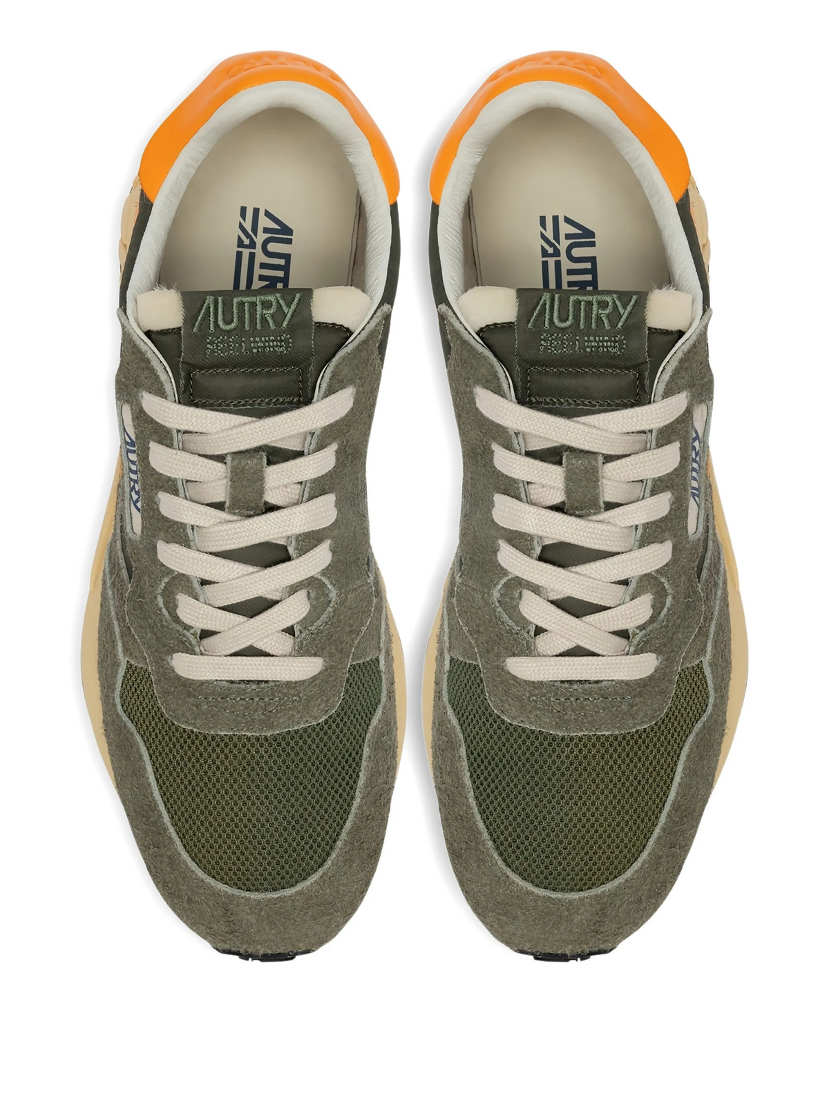 SNEAKERS AUTRY SGRN/ORGFL