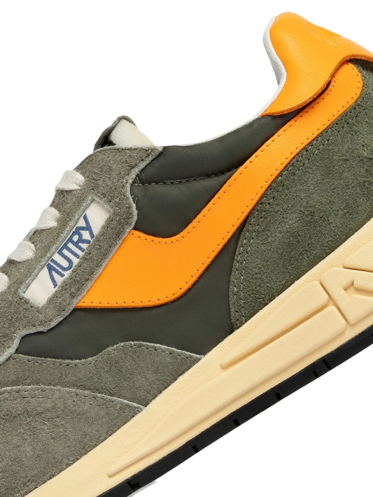 SNEAKERS AUTRY SGRN/ORGFL