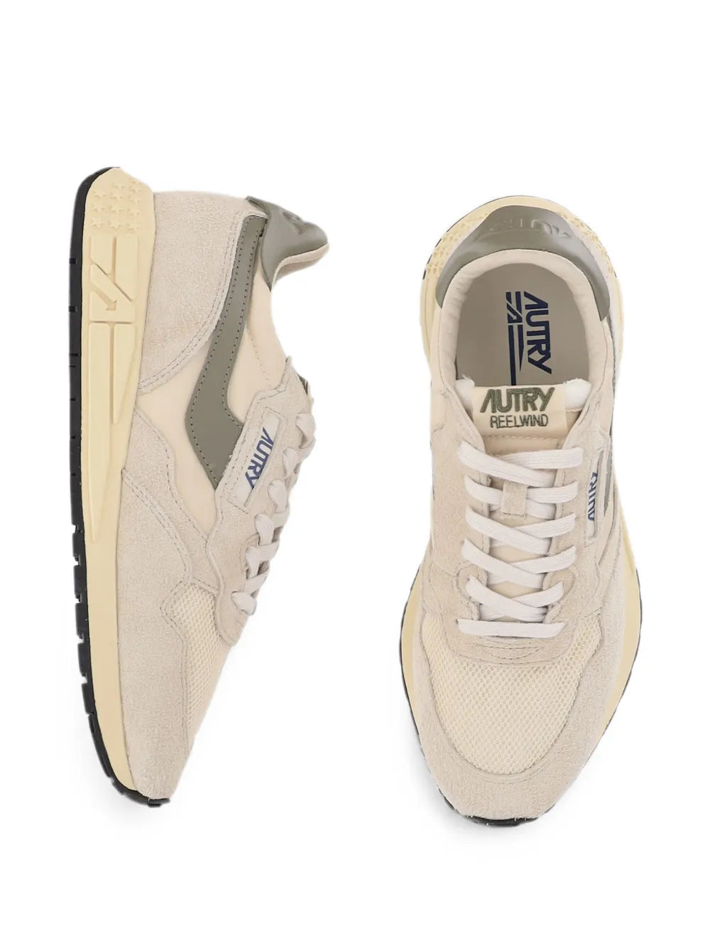 SNEAKERS AUTRY ECRU/COVGRN