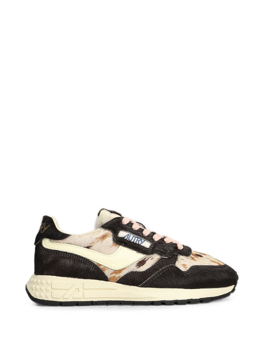SNEAKERS AUTRY PONYMIX/LEA COW/BROWN