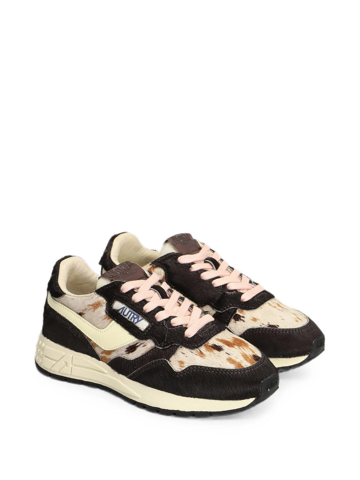 SNEAKERS AUTRY PONYMIX/LEA COW/BROWN