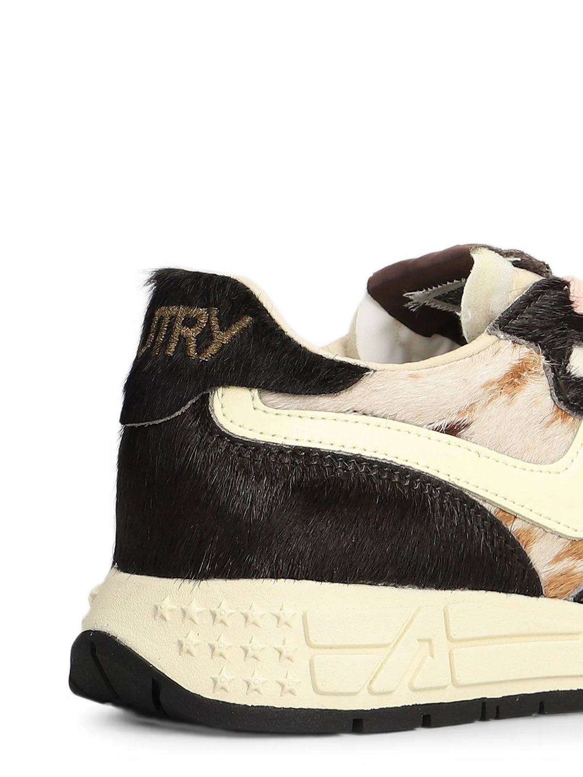 SNEAKERS AUTRY PONYMIX/LEA COW/BROWN