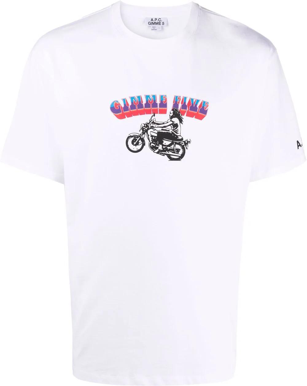 T-Shirt APC Blanc