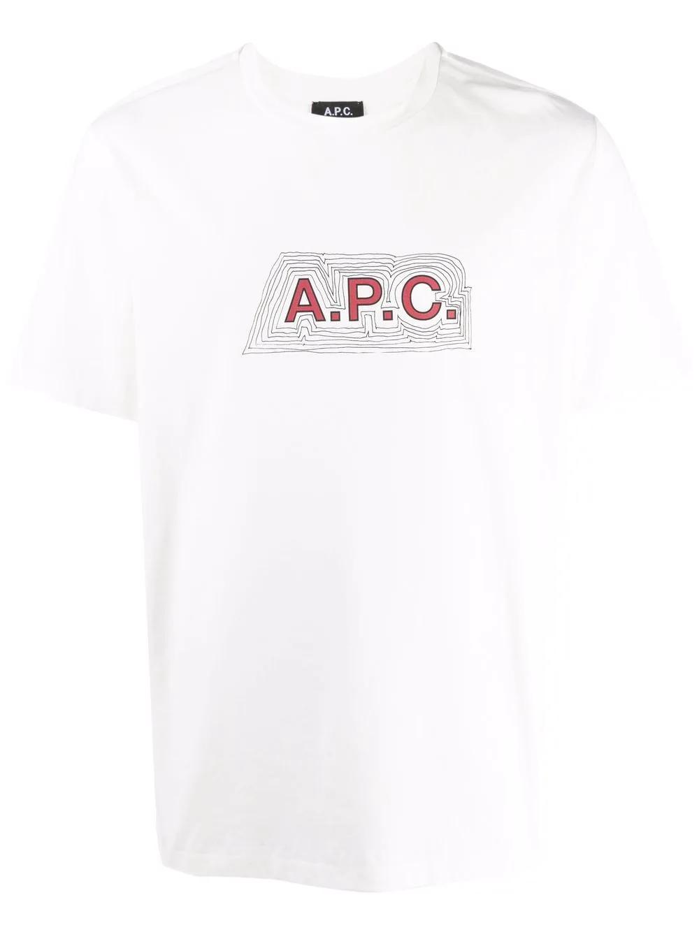 T-Shirt APC Blanc
