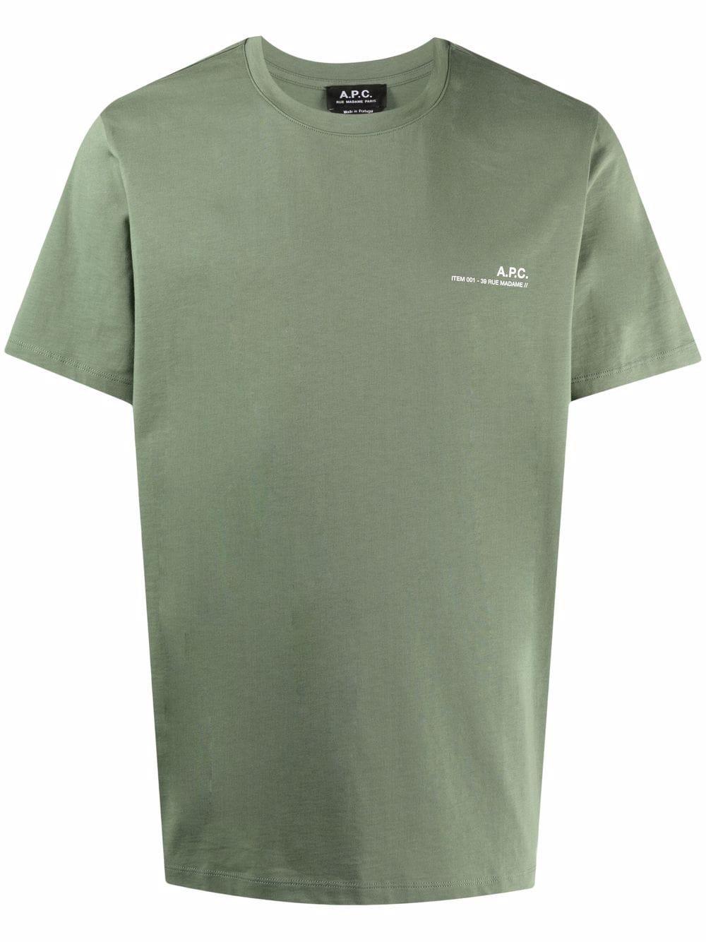 T-Shirt APC Vert