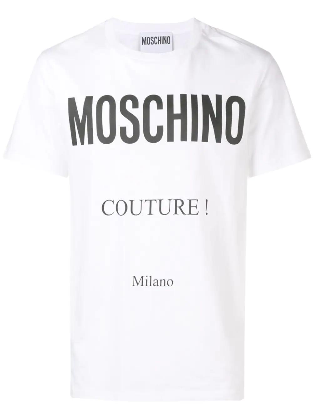 T-Shirt ZZZMOSCHINO Blanc