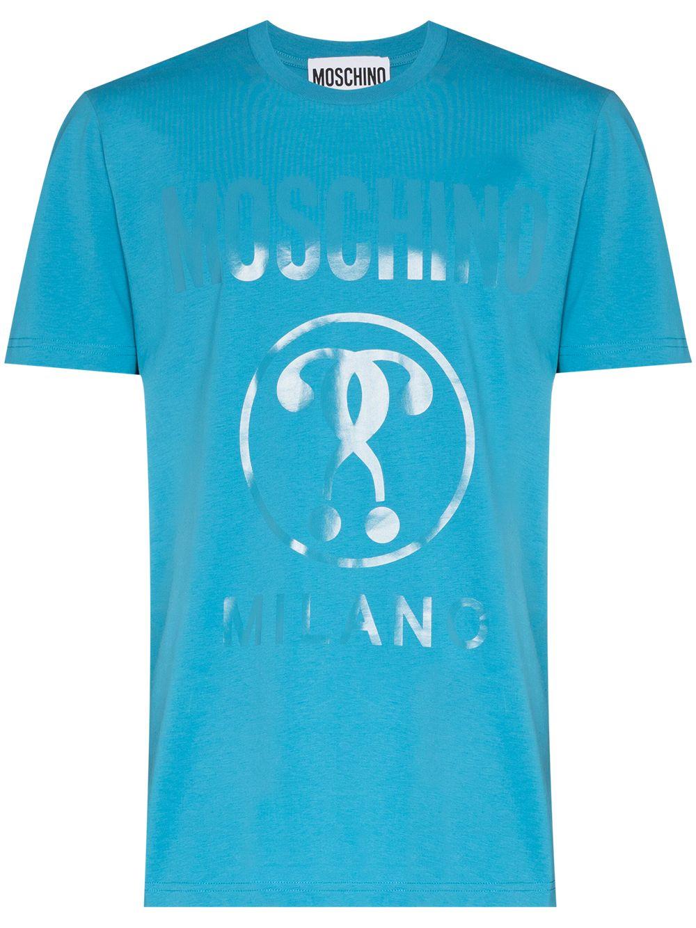 T-Shirt ZZZMOSCHINO Bleu