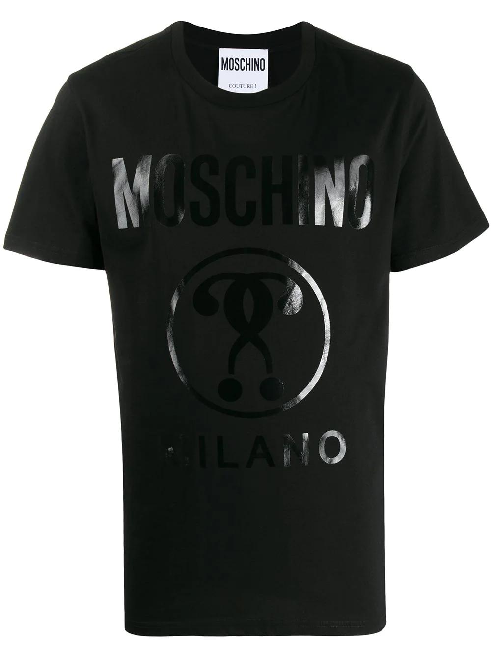 T-Shirt ZZZMOSCHINO Noir