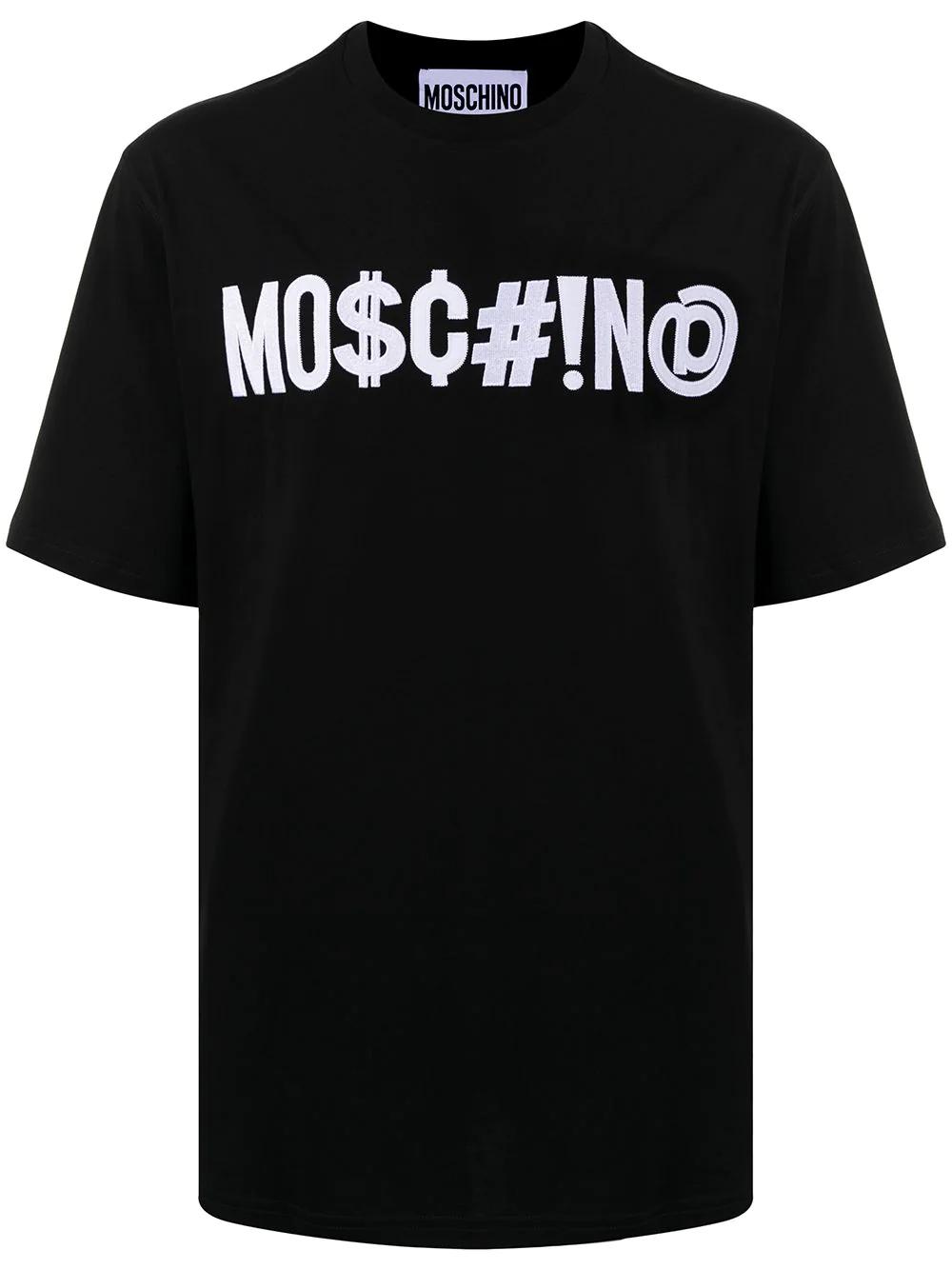 T-Shirt ZZZMOSCHINO Noir