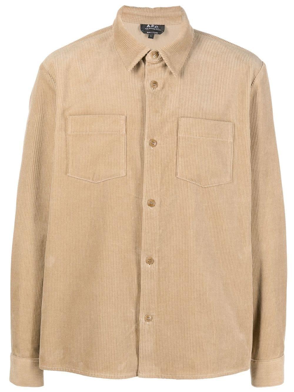 Chemise APC Beige
