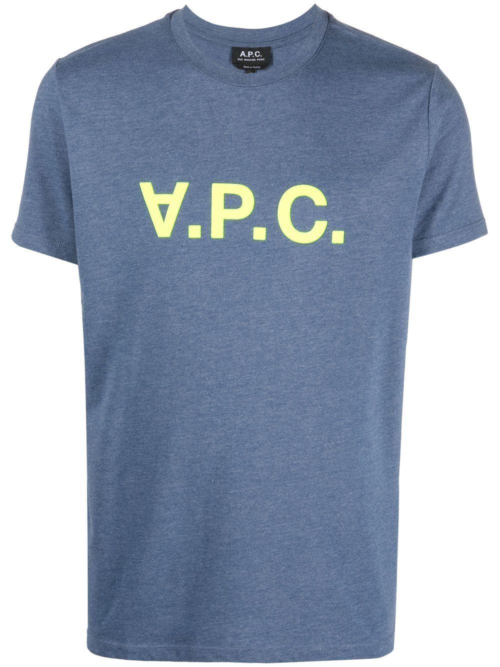 T-Shirt APC Bleu