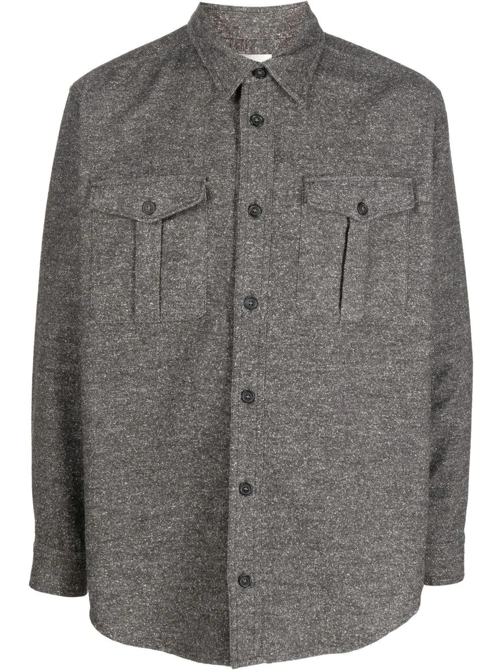 Chemise ISABEL MARANT Anthracite gris