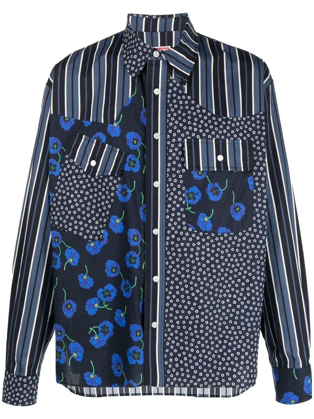 Chemise ZZZKENZO Bleu